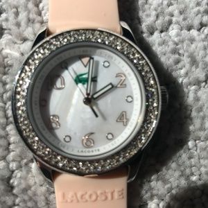 Lacoste pink women's watch